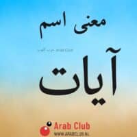 معنى اسم ايات