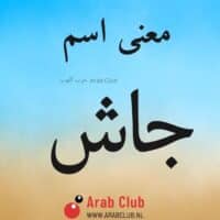 معنى اسم جاش