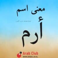 معنى اسم أرم