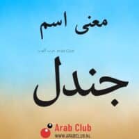 معنى اسم جندل