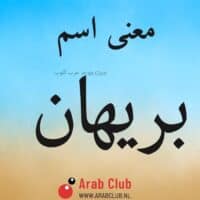 معنى اسم بريهان