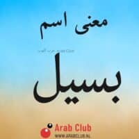 معنى اسم بسيل