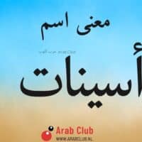 معنى اسم أسينات