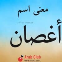 معنى اسم أغصان