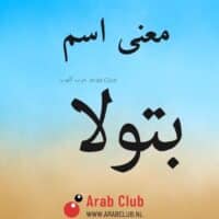 معنى اسم بتولا