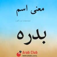 معنى اسم بدره