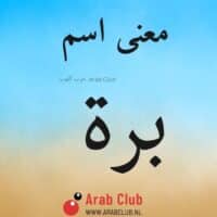 معنى اسم بره