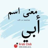 معنى اسم أبي