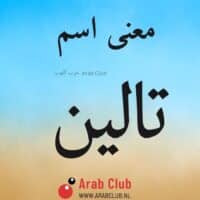 معنى اسم تالين