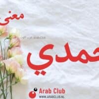 معنى اسم أحمدي