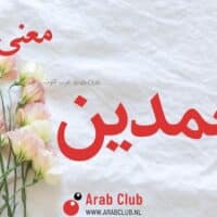 معنى اسم أحمدين