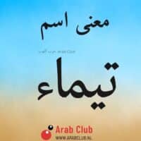 معنى اسم تيماء