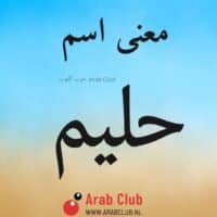 معنى اسم حليم