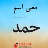 معنى اسم حمد