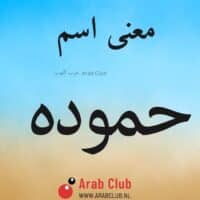 معنى اسم حموده