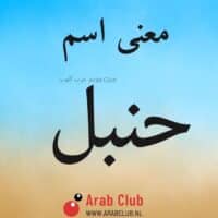 معنى اسم حنبل