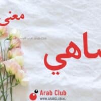 معنى اسم اساهي