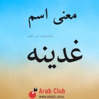 معنى اسم غدينه