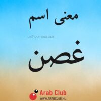 معنى اسم غصن