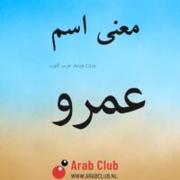 معنى اسم عمرو