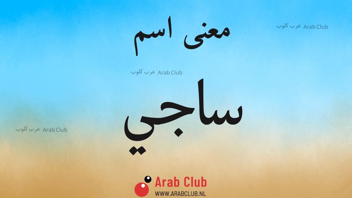 معنى اسم ساجي