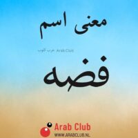 معنى اسم فضه