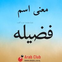 معنى اسم فضيله