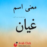 معنى اسم غيان