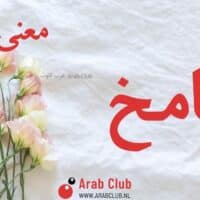 معنى اسم شامخ