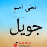 معنى اسم جويل