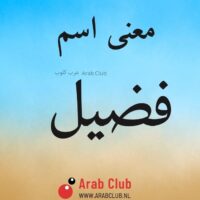 معنى اسم فضيل