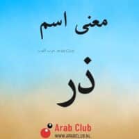 معنى اسم ذر