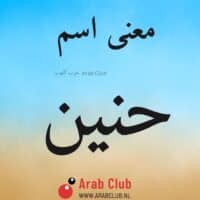 معنى اسم حنين