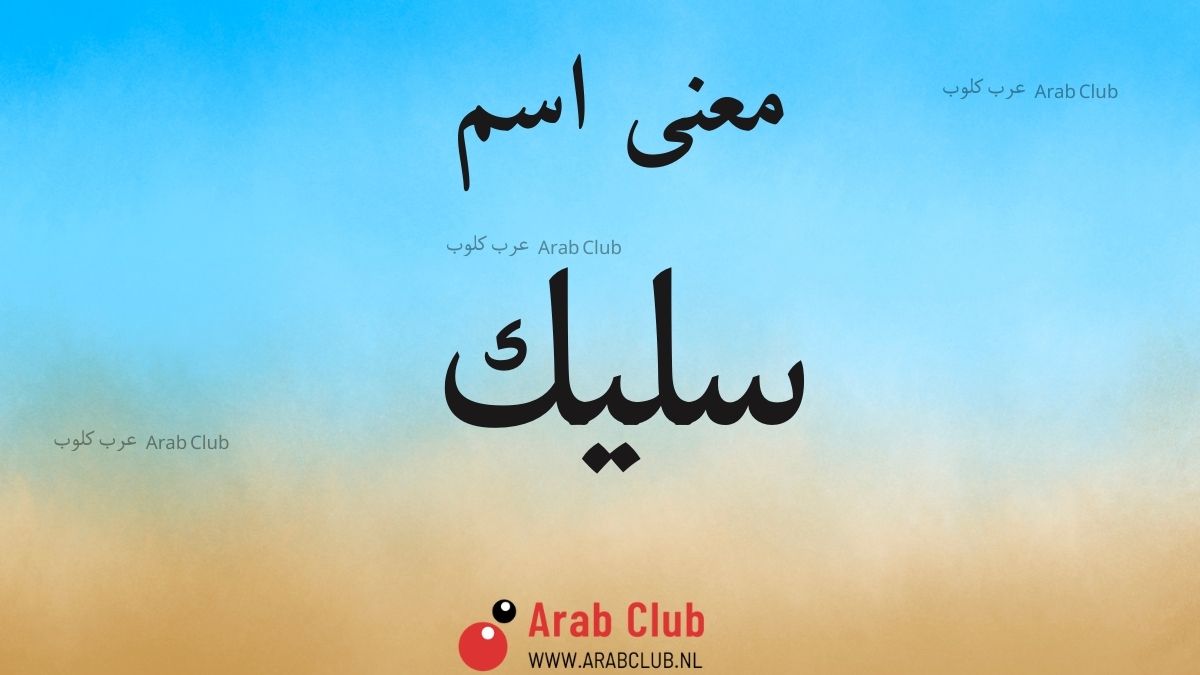 معنى اسم سليك