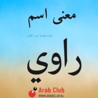 معنى اسم راوي