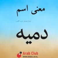 معنى اسم دميه