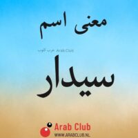 معنى اسم سيدار