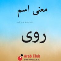 معنى اسم روى