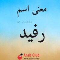 معنى اسم رفيد