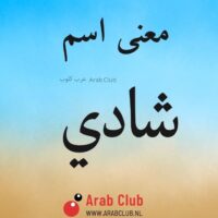 معنى اسم شادي