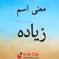 معنى اسم زياده