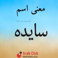معنى اسم سايده