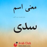 معنى اسم سدى