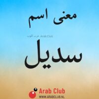 معنى اسم سديل