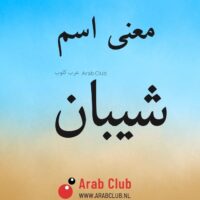 معنى اسم شيبان