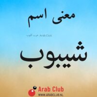 معنى اسم شيبوب