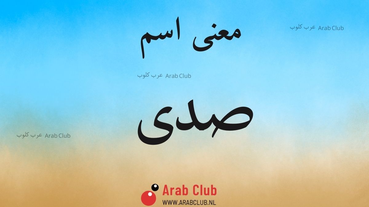 معنى اسم صدى
