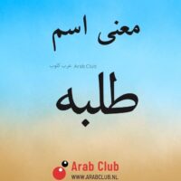 معنى اسم طلبه