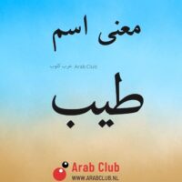 معنى اسم طيب