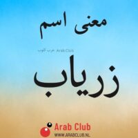 معنى اسم زرياب